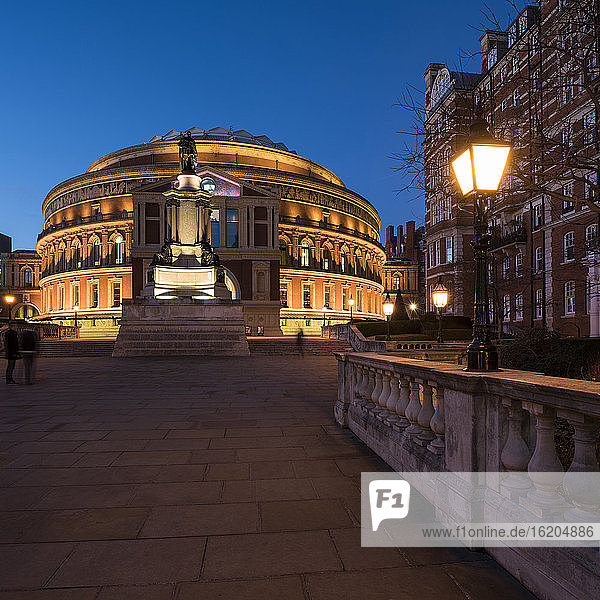 Außenansicht der Royal Albert Hall  London  England