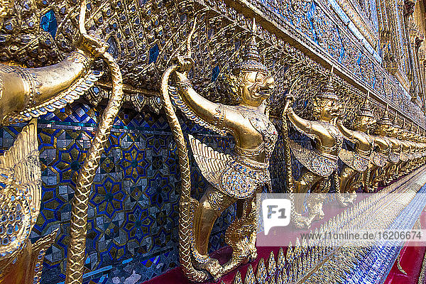 Grand Palace Detail  Bangkok  Thailand