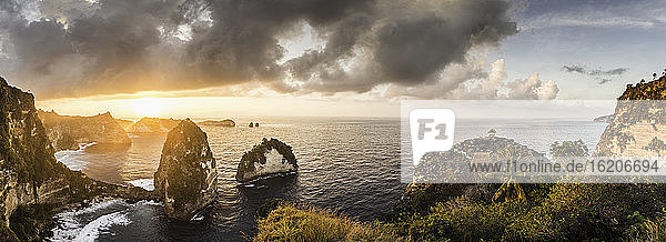 Sunset at Nusa Penida, Bali, Indonesia