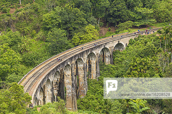 Neun-Bogen-Brücke  Ella  Uva-Provinz  Sri Lanka  Asien