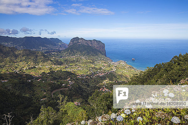 Standpunkt von Portela  Madeira  Portugal  Atlantik  Europa
