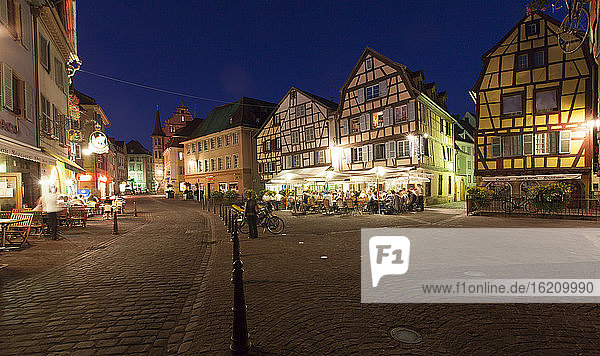 France  Colmar  View of Square Old Customs