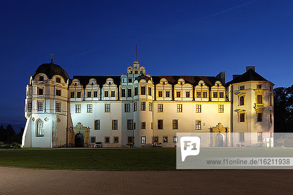 Deutschland  Niedersachsen  Ansicht des Schlosses im Herzogtum Braunschweig-Lüneburg