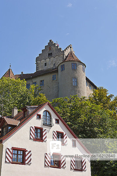 Deutschland  Baden-Württemberg  Meersburg  Ansicht der alten Burg