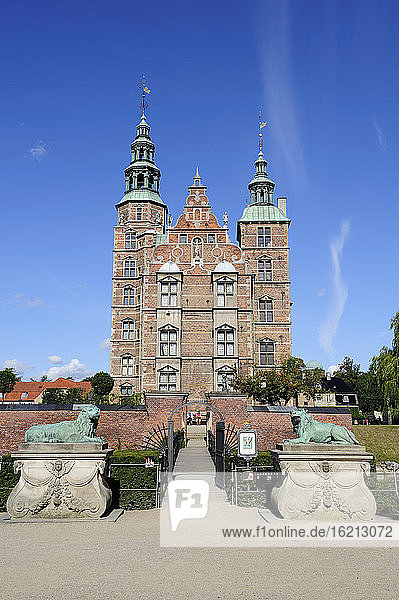 Denmark  Copenhagen  View of Rosenborg castle