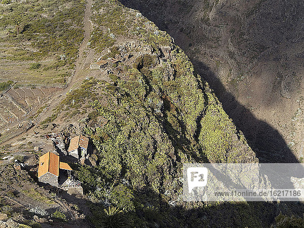 Spain, Barranco de Erque in La Gomera