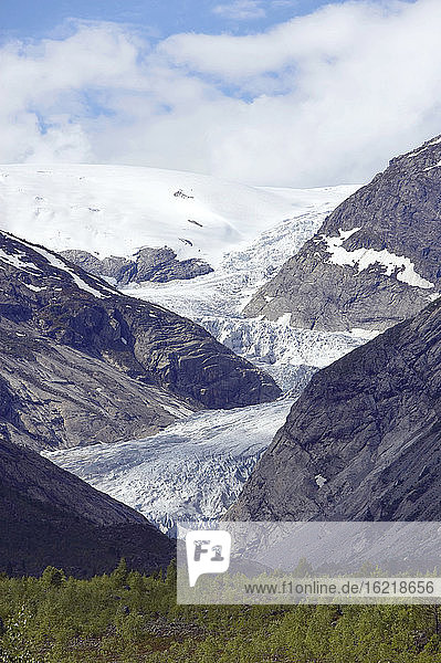 Norwegen  Nigardsbreen  Gletscherzunge