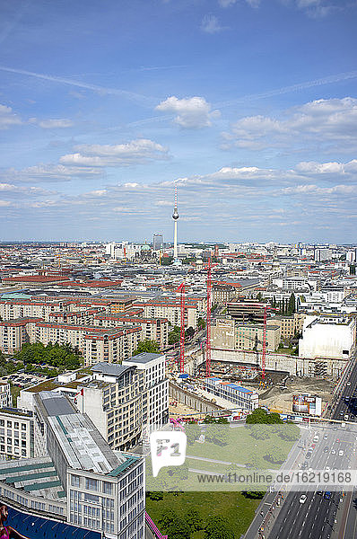 Deutschland  Berlin  Blick auf den Potsdamer Platz