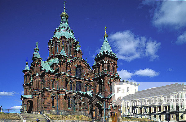 Uspensky-Kathedrale in Helsinki  Finnland