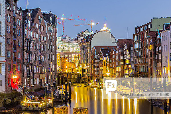 Deutschland  Hamburg  Blick auf die Elbphilharmonie