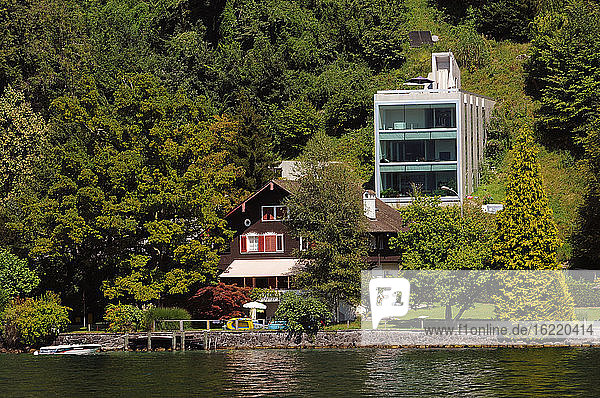 Switzerland  Luzern canton  on Lake of 4 Cantons  area of Weggis