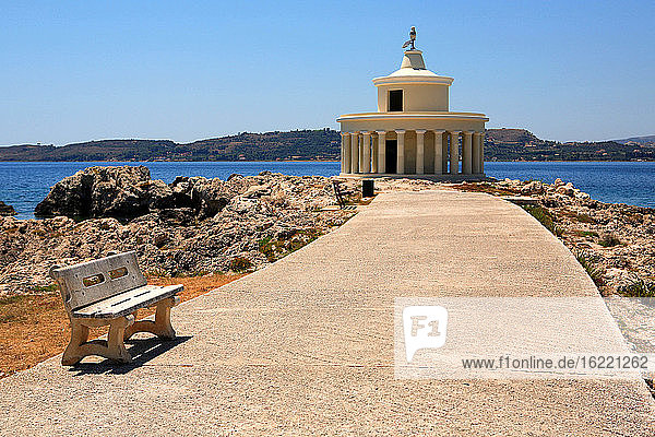 Greece  ionian islands  Cefalonia  Argostoli  lighthouse of Saint Theodor.