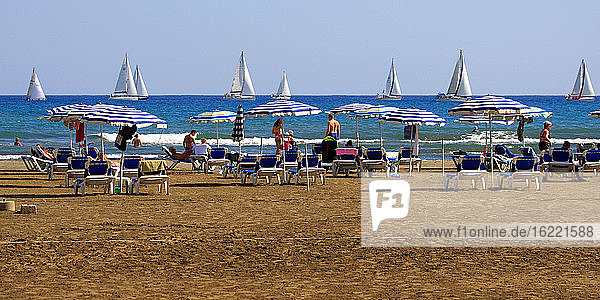 Cyprus  Larnaca  beach