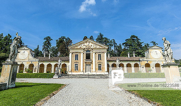 Italy, Veneto, Villa Veneta Barbaro (villa Volpi) (16th century, by Andrea Palladio)