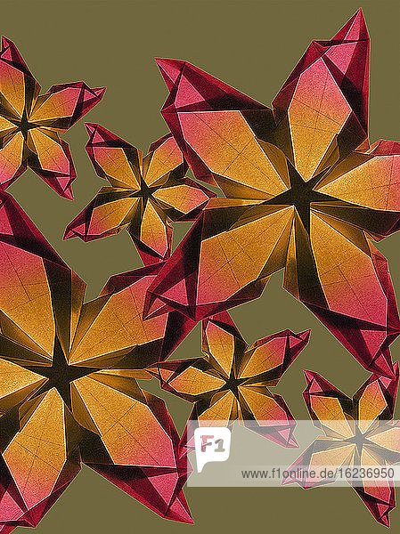 Origami-Blumen