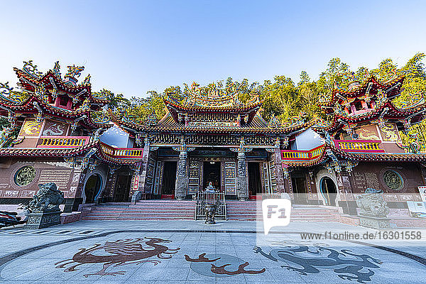 Taiwan  Bezirk Nantou  Longfeng-Tempel in der Sun Moon Lake National Scenic Area