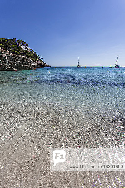 Spanien  Balearische Inseln  Menorca  Cala Mitjana