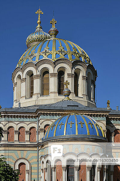 Polen  Lodz  Kuppel der Alexander-Newski-Kathedrale