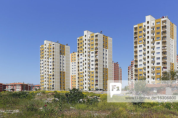 Turkey  Antalya  Apartment blocks