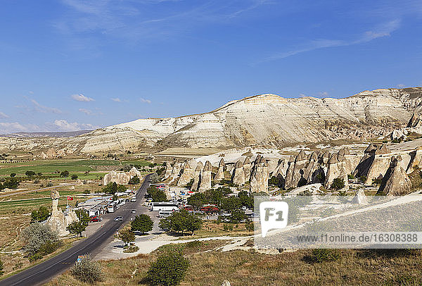 Turkey  Cappadocia  Goereme  Pasabag  Fairy chimneys at Goereme National Park