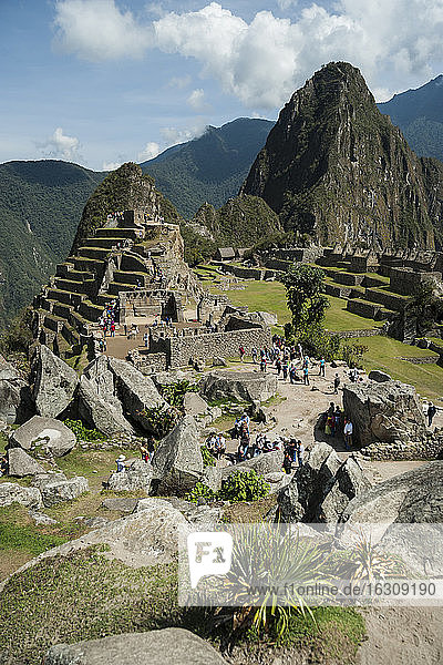 Peru  Anden  Machu Picchu