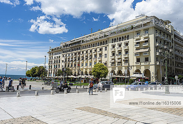Aristotelous Square  UNESCO-Weltkulturerbe  Thessaloniki  Griechenland  Europa