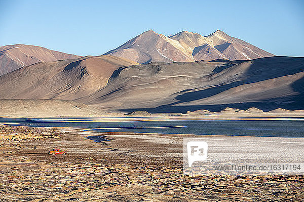 Salar de Aguas Calientes  Los Flamencos National Reserve  Region Antofagasta  Chile  Südamerika