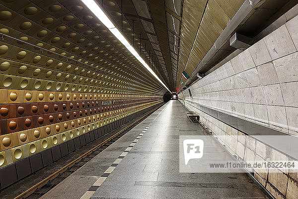 Tschechische Republik  Prag  U-Bahn-Station