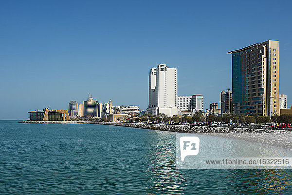 Arabia, Kuwait, Kuwait City, seafront