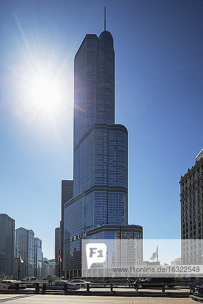 USA  Illinois  Chicago  Trump Tower