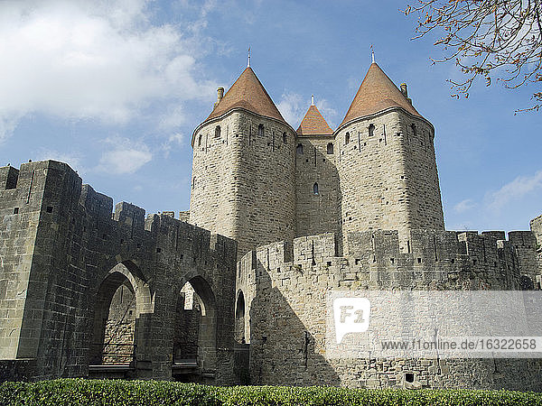 Frankreich  Carcassonne  Schloss von Carcassonne