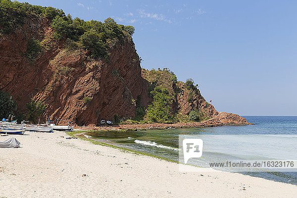 Turkey  Black Sea  beach in Cakraz