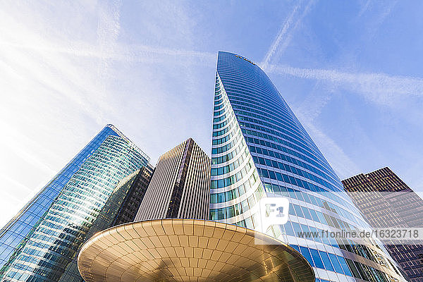 Frankreich  Paris  La Defense  moderne Bürotürme