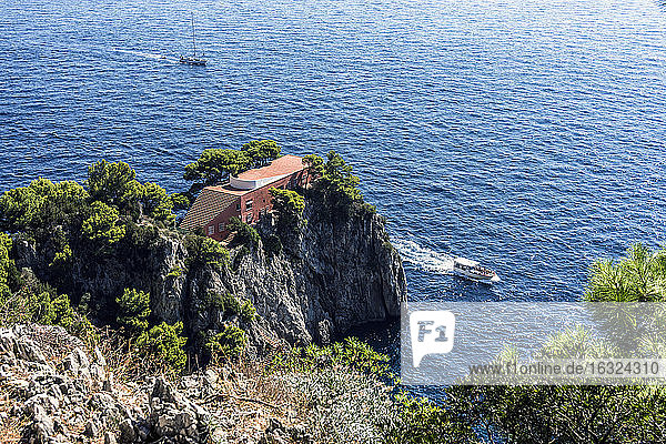 Italien  Capri  Villa Malaparte in Punta Masullo
