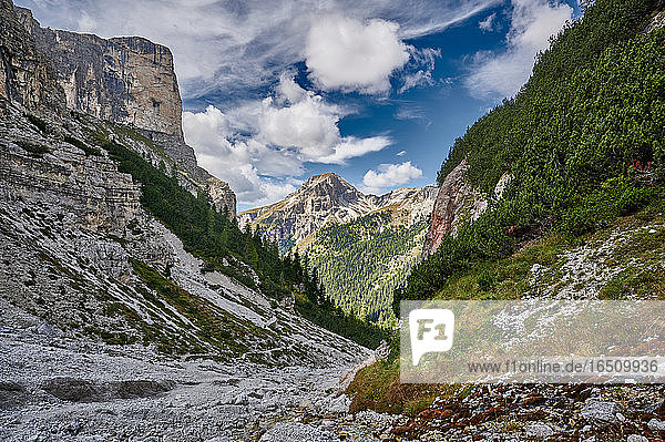 Grödnertal  Dolomiten  Südtirol  Italien  Europa
