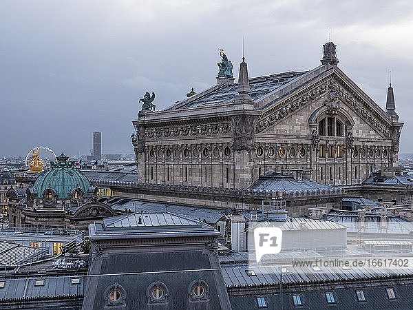 Opernhaus Palais Garnier  Paris  Frankreich  Europa