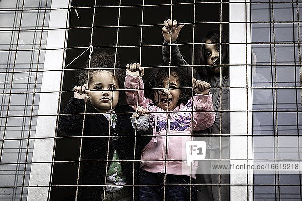 Kinder  Flüchtlingsunterkunft in Sofia  Bulgarien  Europa