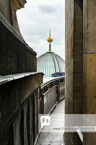 Berlin  Germany. View from the Berliner Dom at Museuminsel.