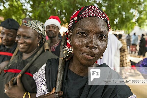 Voodoo ceremony in Dogondoutchi  Niger  Africa