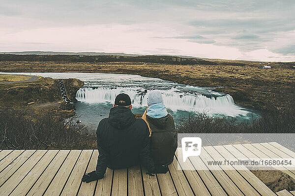 Panoramaansicht von Island  erstaunliche Landschaften