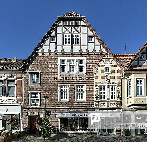 Honigkuchenhaus  ehemalige Bäckerei Rieke  Obernstraße  Achim bei Bremen  Niedersachsen  Deutschland  Europa