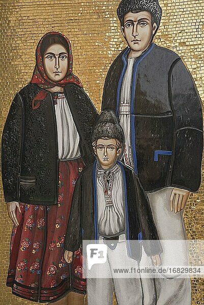 Fröhlicher Friedhof, Sapanta, Maramures, Rumänien