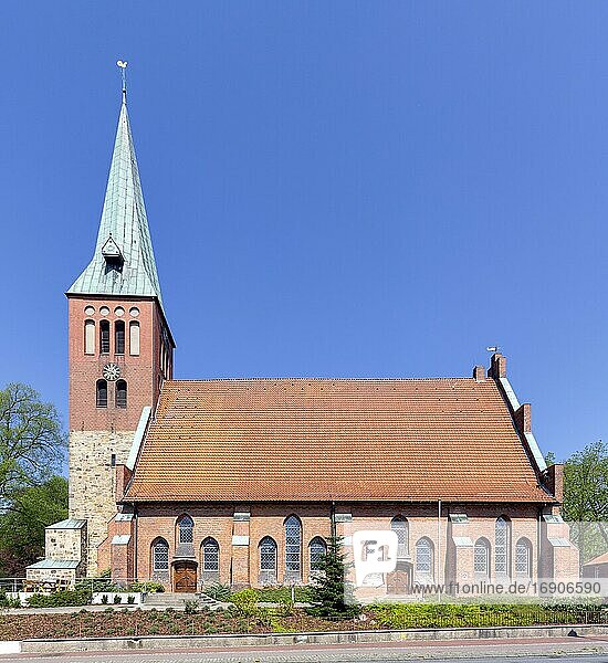 Evangelische St. Nicolai-Kirche  Sulingen  Niedersachsen  Deutschland  Europa