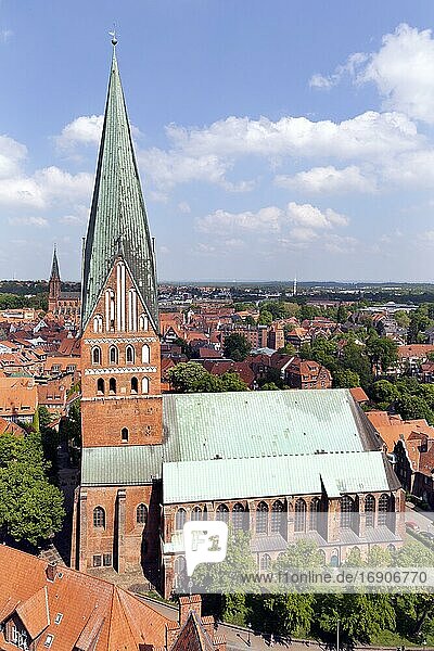 Evangelisch-lutherische Hauptkirche St. Johannis  Lüneburg  Niedersachsen  Deutschland  Europa