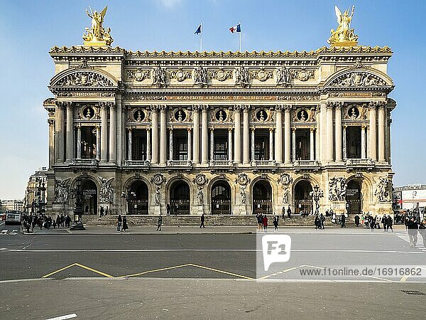 Opernhauses Palais Garnier  Paris  Frankreich  Europa