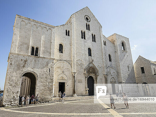 Basilika von St. Nikolaus  Bari  Apulien  Italien  Europa