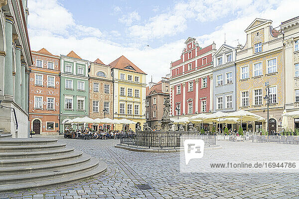 Brunnen der Proserpina  Altstädter Ring  Poznan  Polen  Europa