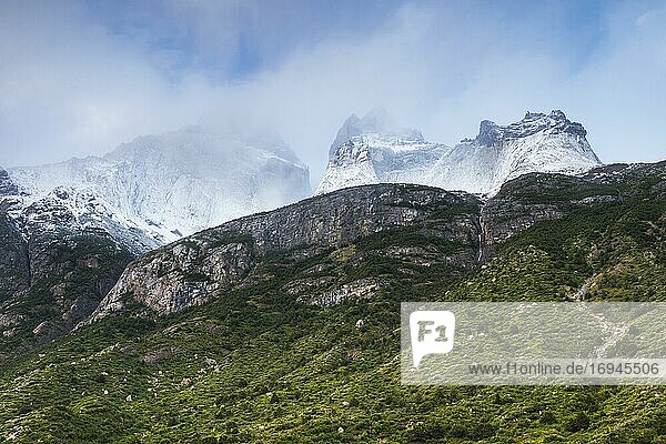 Los Cuernos del Paine  Torres del Paine National Park (Parque Nacional Torres del Paine)  Patagonia  Chile