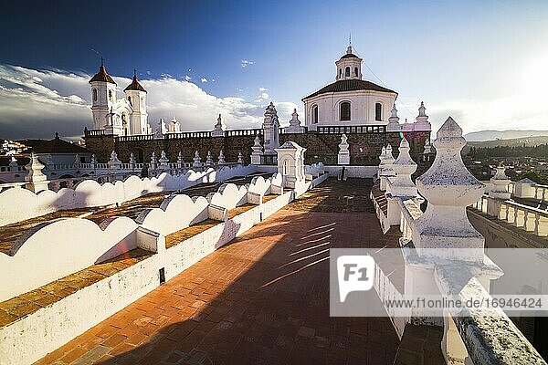 Dach der Kirche San Felipe Neri (Oratorio de San Felipe de Neri)  Historische Stadt Sucre  Bolivien