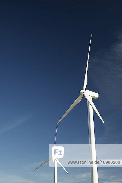 Windmühlen zur Stromerzeugung in Spanien.
